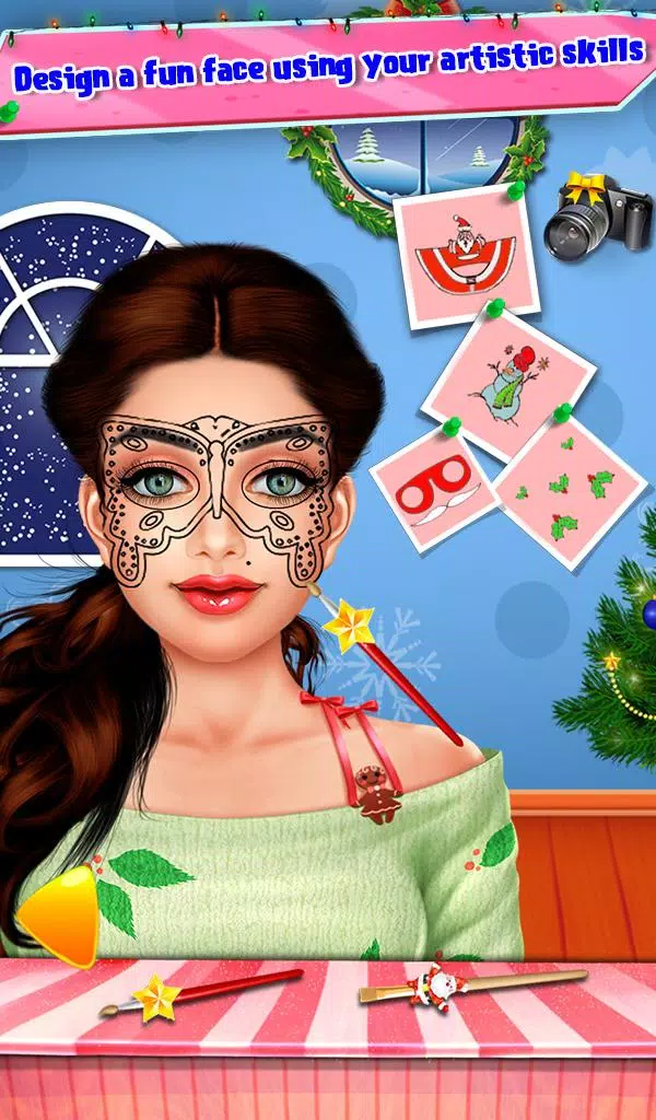 Christmas Makeup Dressup Games Screenshots
