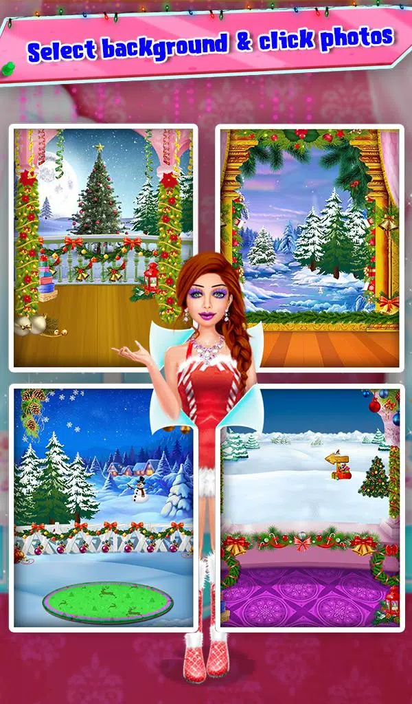 Christmas Makeup Dressup Games Screenshots