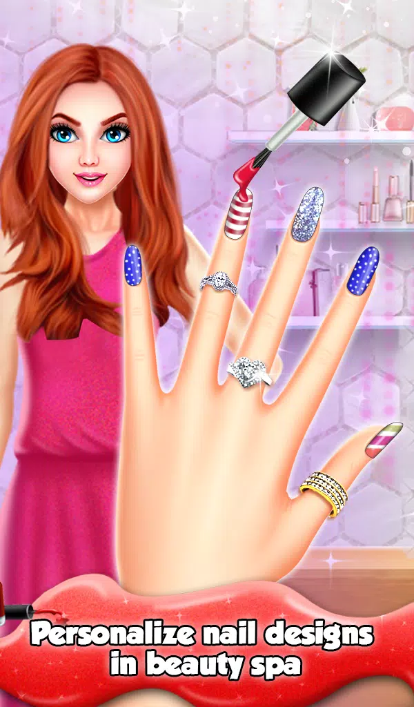Christmas Nail Salon Makeover Screenshots