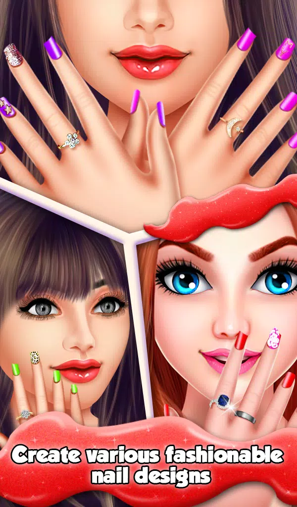 Christmas Nail Salon Makeover Screenshots