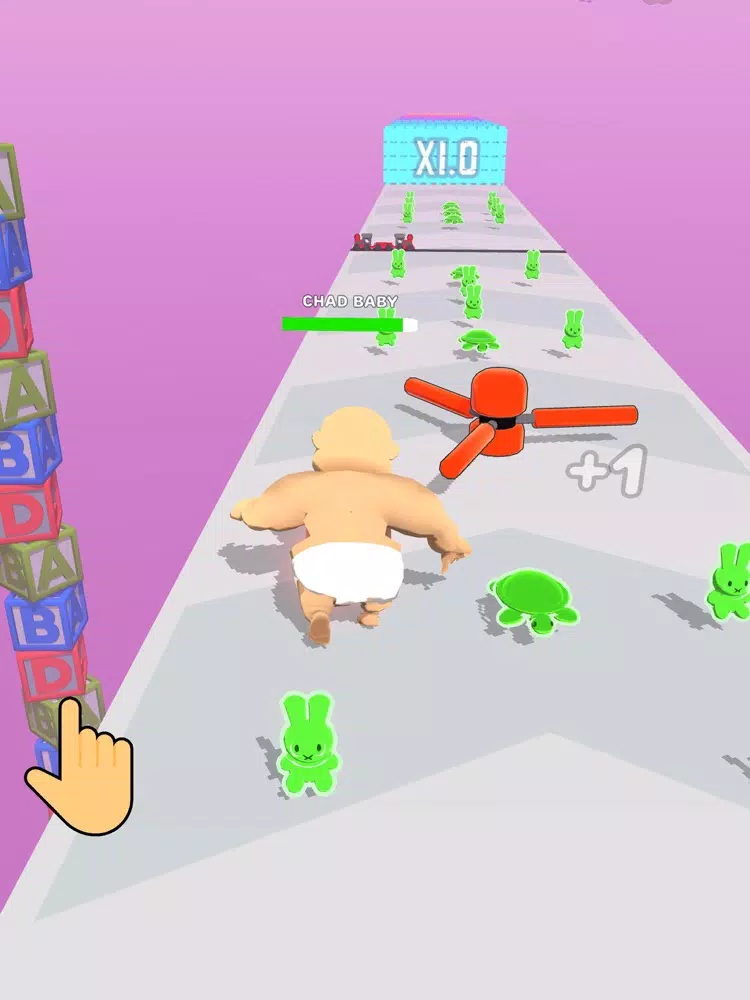 ภาพหน้าจอของ Baby Runner! iPad 