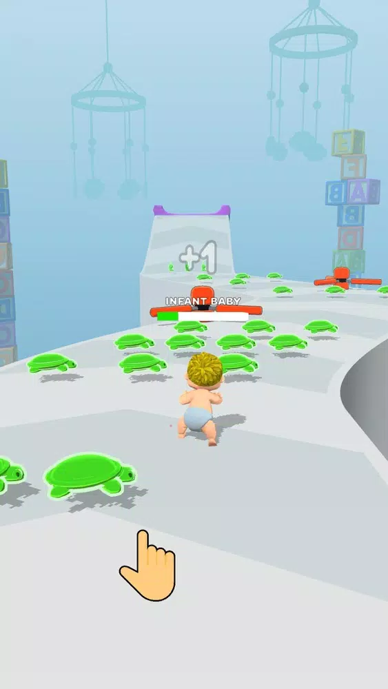 ภาพหน้าจอของ Baby Runner!
