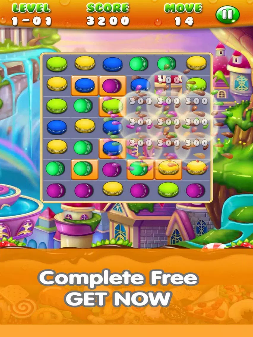 Candy Tour - Crazy Candy Line iPad Screenshots