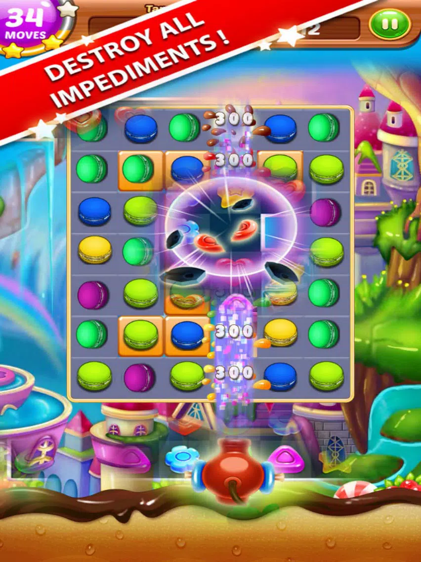 Candy Sugar Adventure Journey:Game Candy Free iPad Screenshots