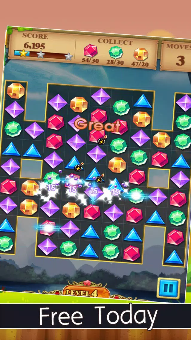 Cute Jewels Star Match 3 Free 2016 Edition Screenshots