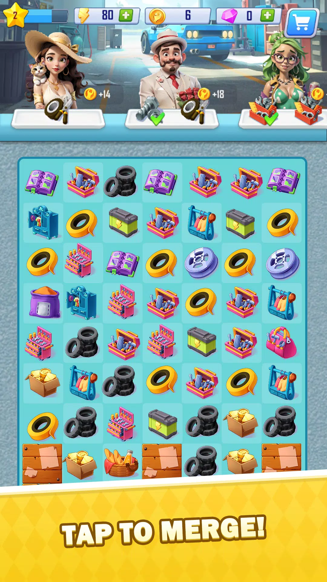 Mechanic's Life: Merge Dreams Screenshots