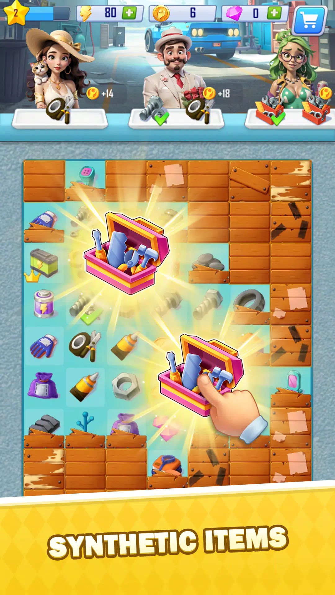 Mechanic's Life: Merge Dreams Screenshots