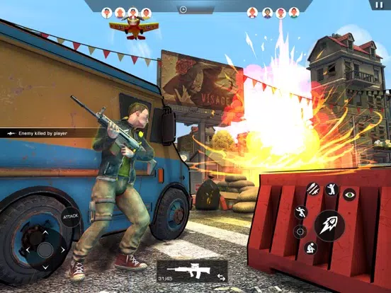 Ảnh chụp màn hình của Night Battle Royale chapter 2 iPad 