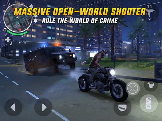 Gangstar New Orleans iPad 应用截图