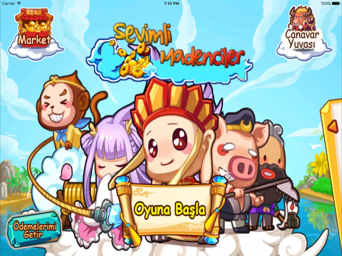 Sevimli Madenciler iPad Screenshots