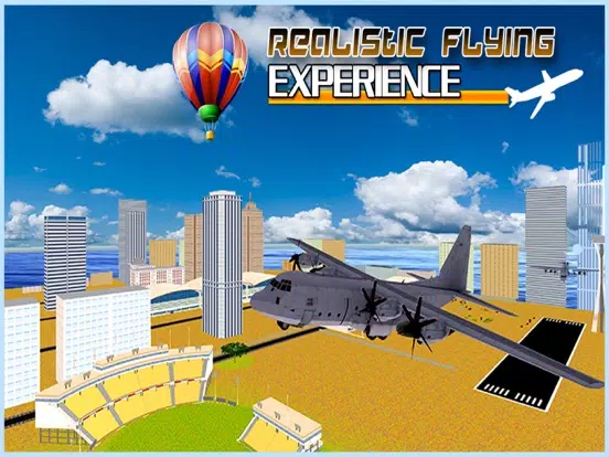 Cargo Plane Heavy Machine - Heavy Machinery Transport Flight Simulator iPad  Screenshots