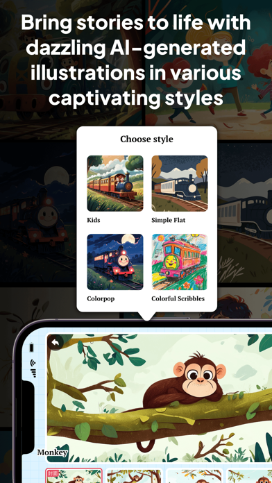MomSays: AI Bedtime Stories Screenshots