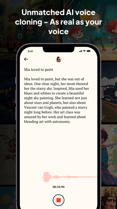 MomSays: AI Bedtime Stories Screenshots