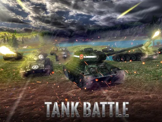 Tank Battles 3D: WWII Warfare iPad  Screenshots