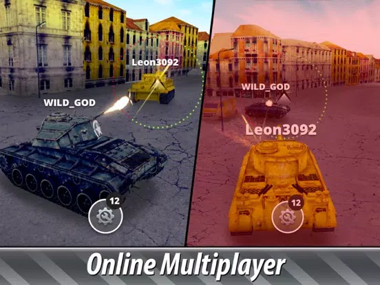 Tank Battles 3D: WWII Warfare iPad  Screenshots