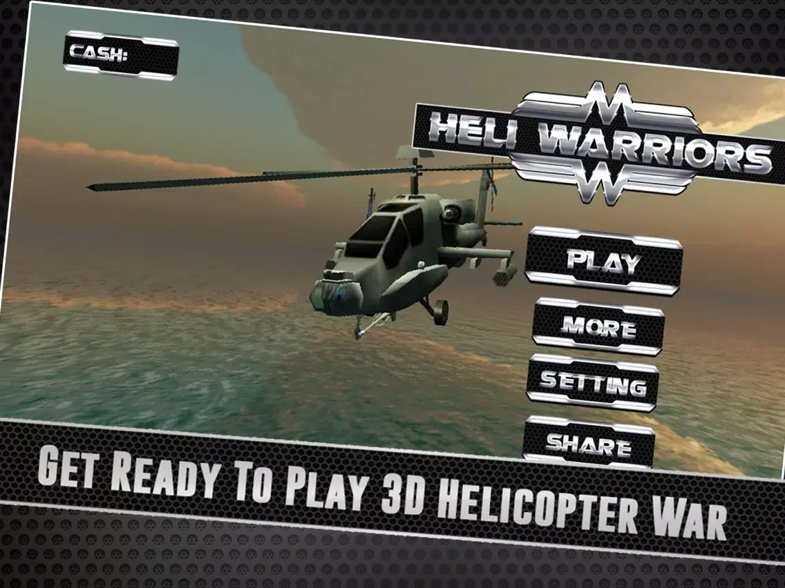 Heli Battle Warriors iPad 应用截图