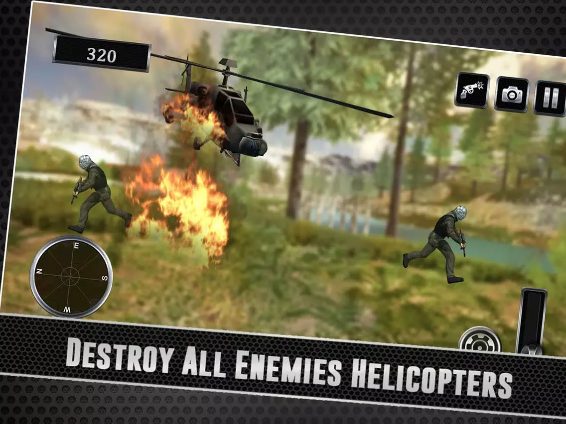 Heli Battle Warriors iPad 应用截图