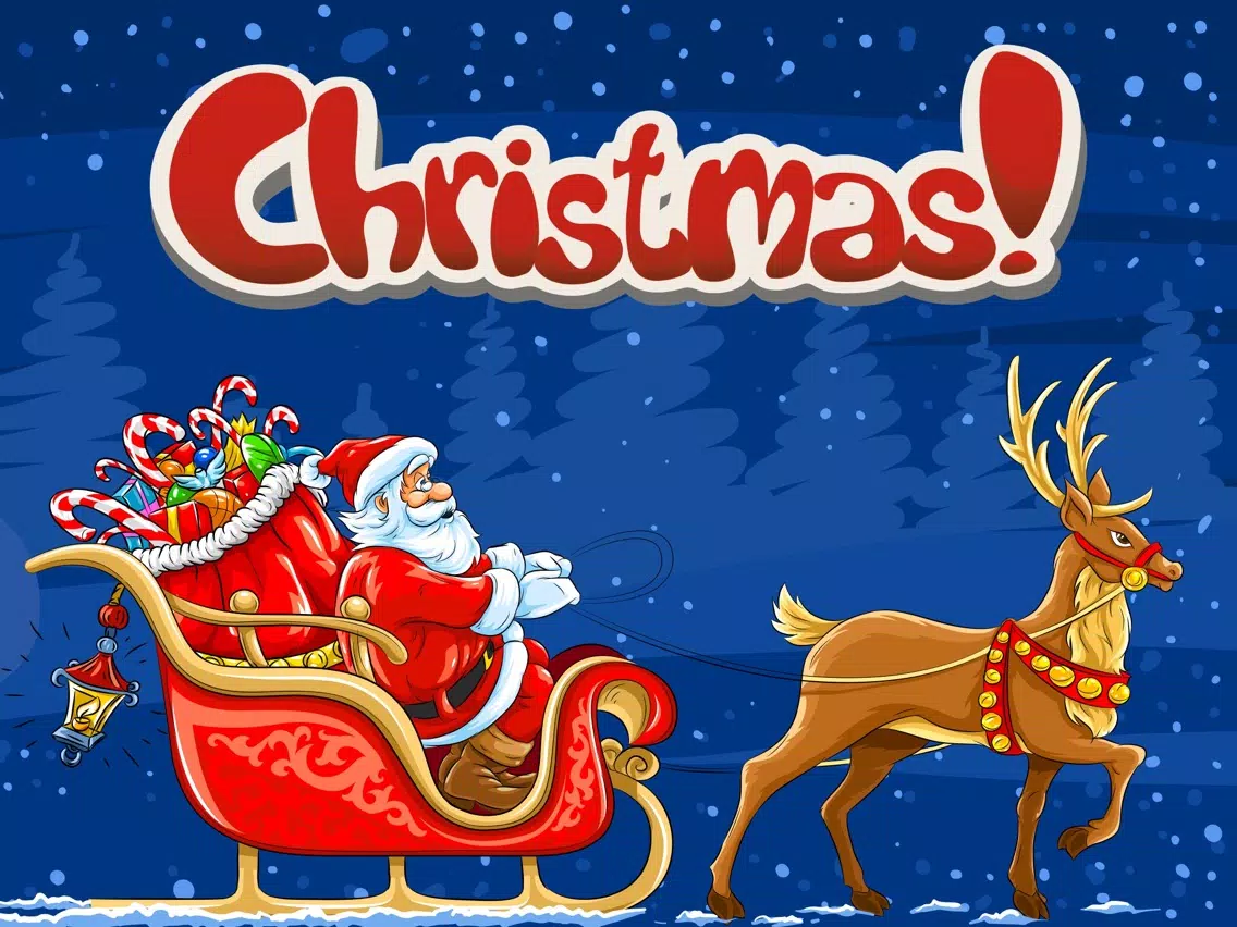 A Christmas Holiday Slot-Machine - Santa's Lucky Slots iPad Screenshots