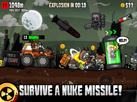 Screenshot di Nuclear Outrun iPad 