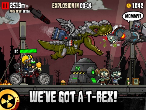 Screenshot di Nuclear Outrun iPad 