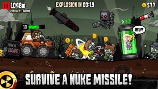 Screenshot di Nuclear Outrun