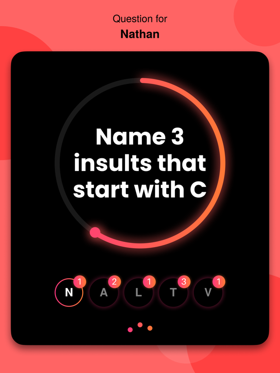 5 Second Rule: Party Cards iPad Screenshots