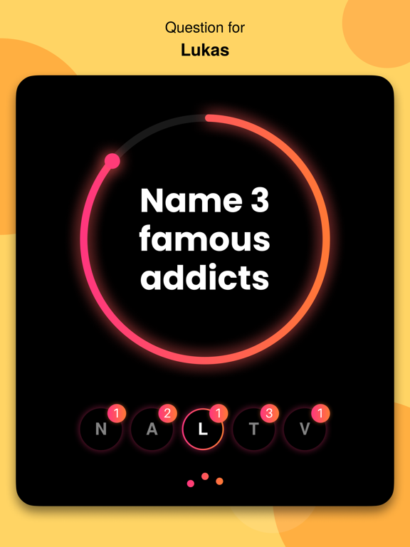 5 Second Rule: Party Cards iPad Screenshots