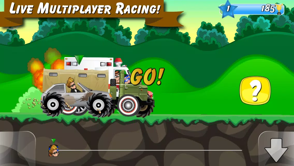 Junk Race - Live Multiplayer Racing スクリーンショット