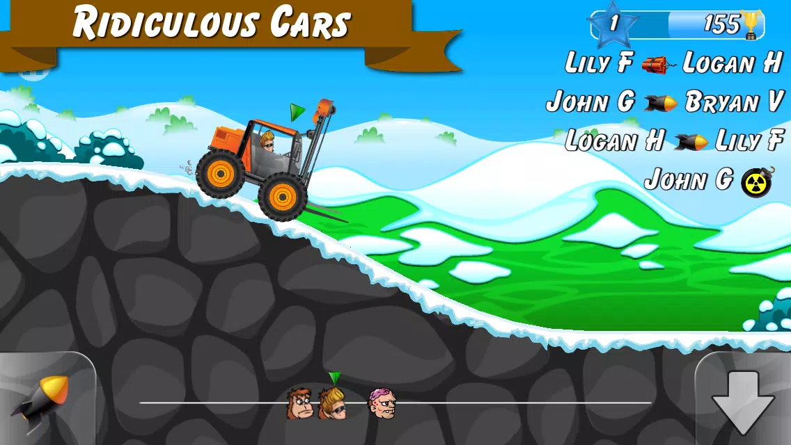 Junk Race - Live Multiplayer Racing スクリーンショット