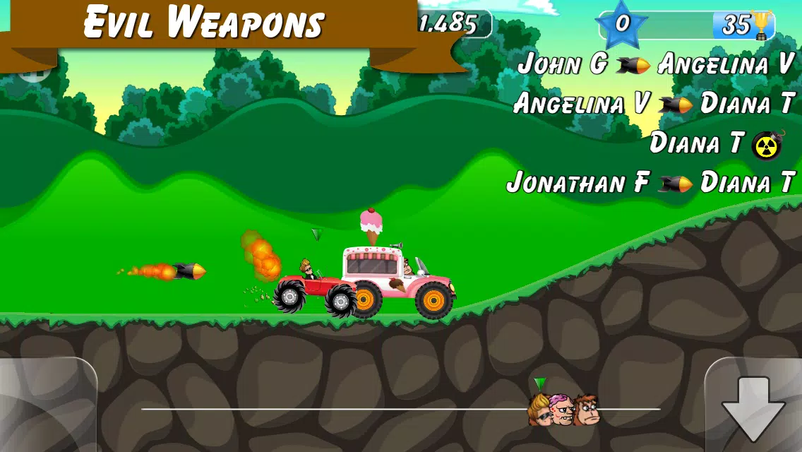 Junk Race - Live Multiplayer Racing スクリーンショット