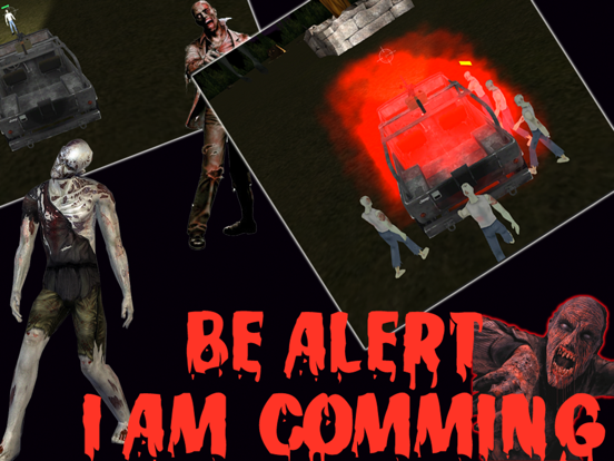 Night At Zombie Island Driving iPad  Screenshots