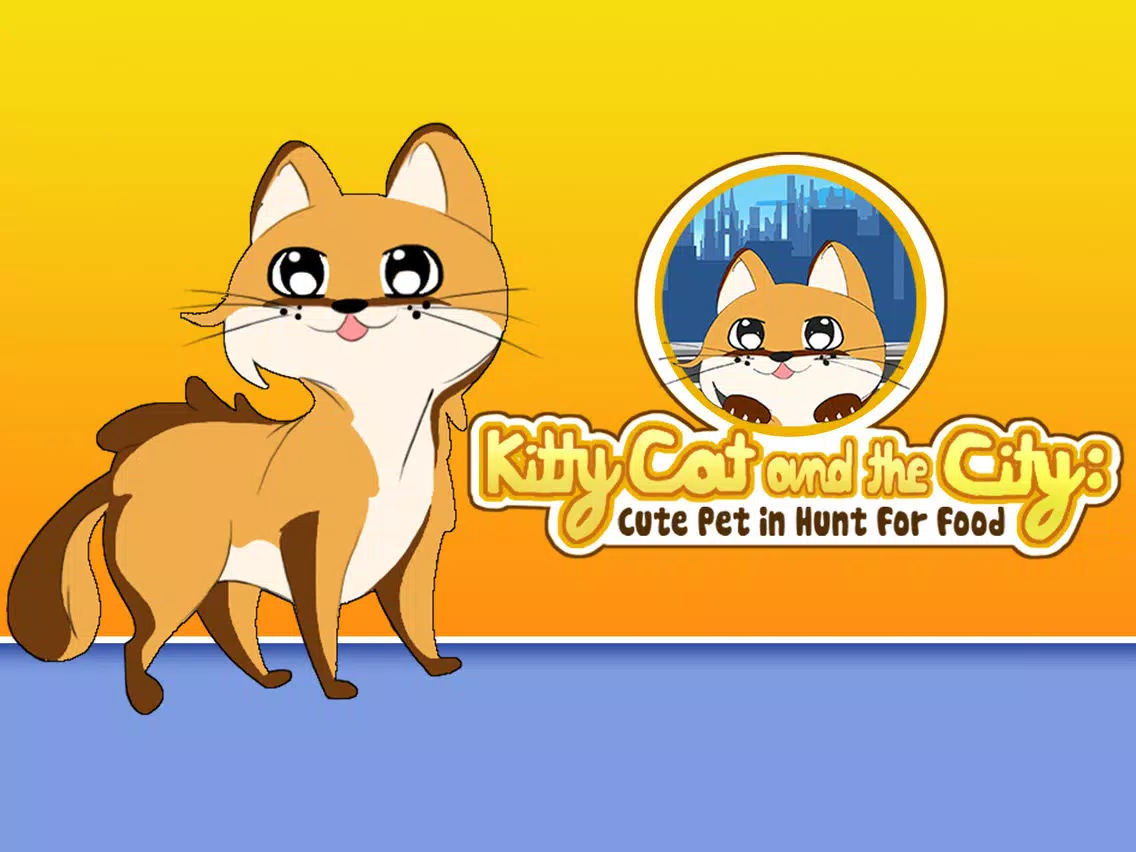 Kitty Cat and the City: Cute Pet in Hunt for Food (FREE) iPad  Screenshots