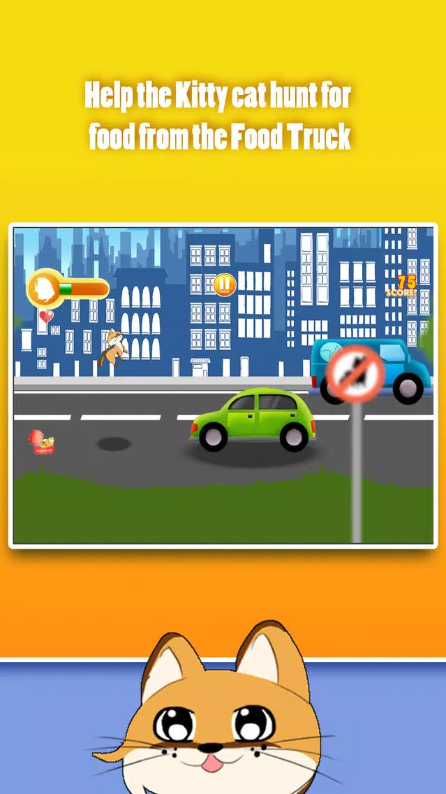 Kitty Cat and the City: Cute Pet in Hunt for Food (FREE) Screenshots