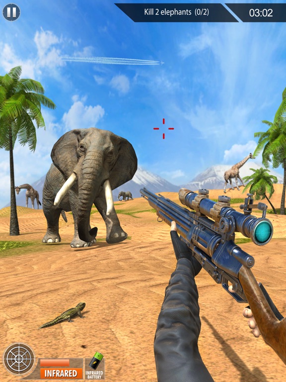Captures d'écran de Wild Animal Hunt: Sniper Shoot iPad 