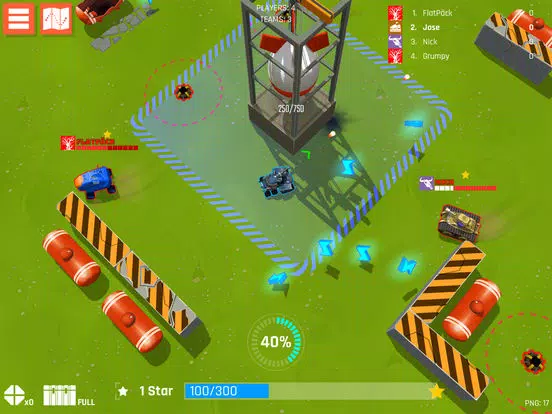 Ảnh chụp màn hình của Tank Party! iPad 
