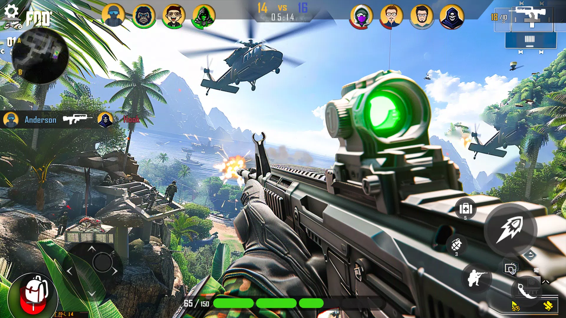 Gun Shooting Offline Fps Games Screenshots