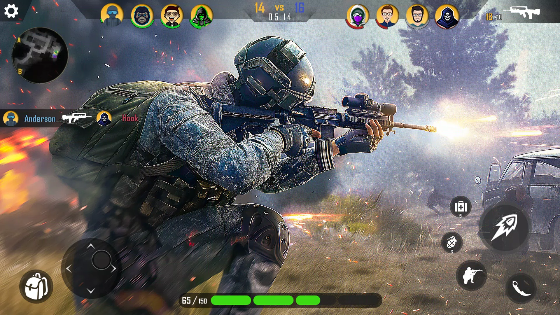 Gun Shooting Offline Fps Games Screenshots
