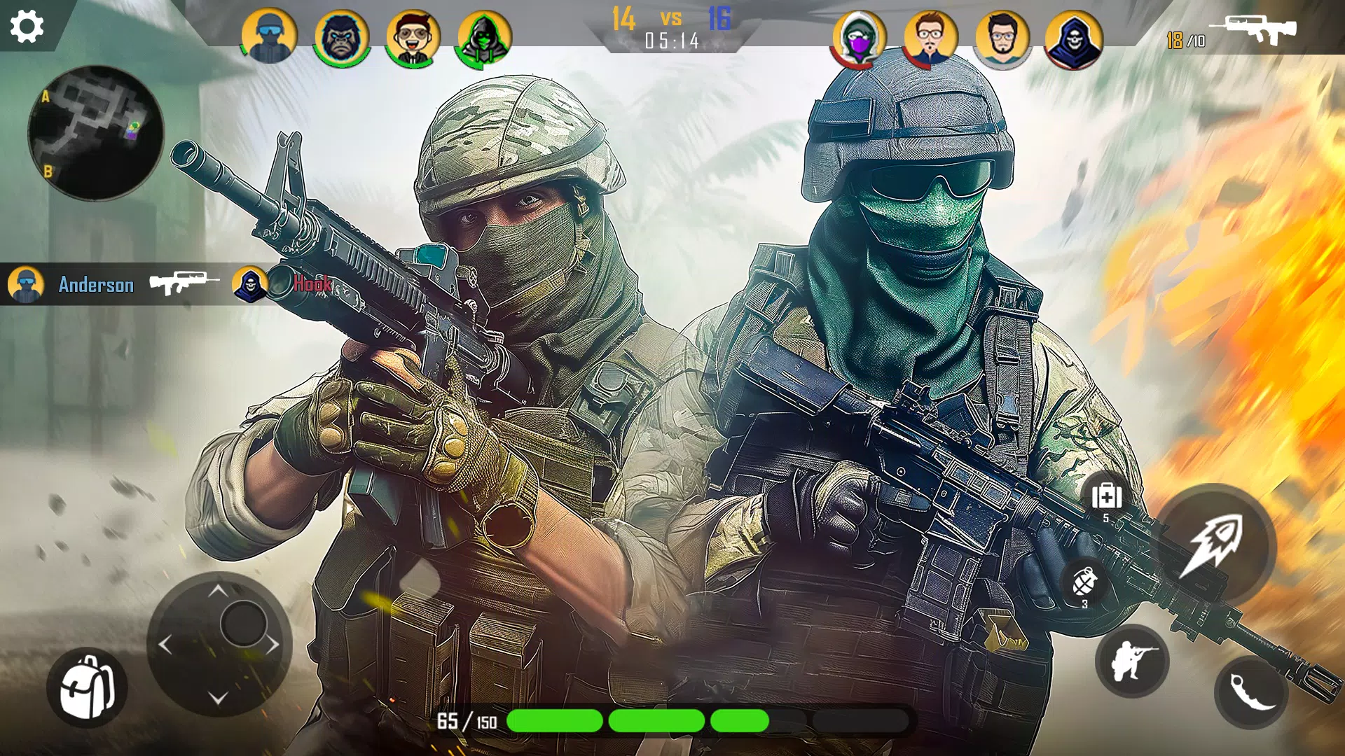 Gun Shooting Offline Fps Games Screenshots