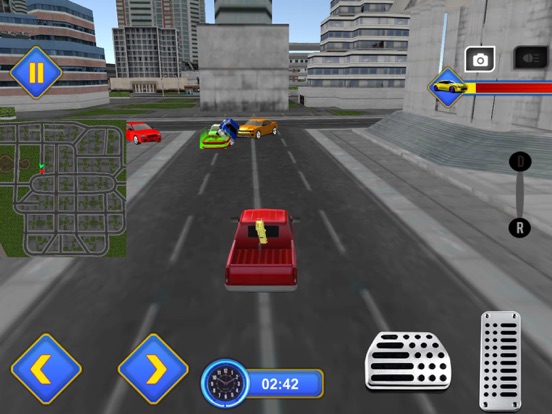 Car Gas Station on Highway iPad 应用截图