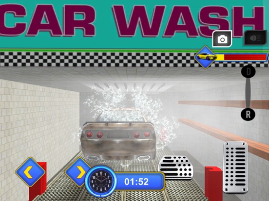 Car Gas Station on Highway iPad 应用截图