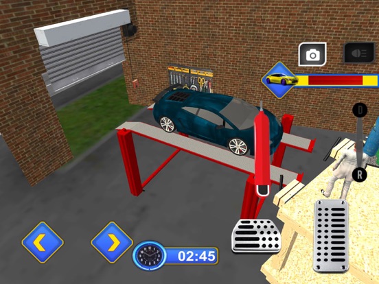 Car Gas Station on Highway iPad 应用截图