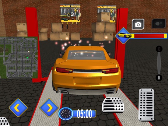 Car Gas Station on Highway iPad 应用截图
