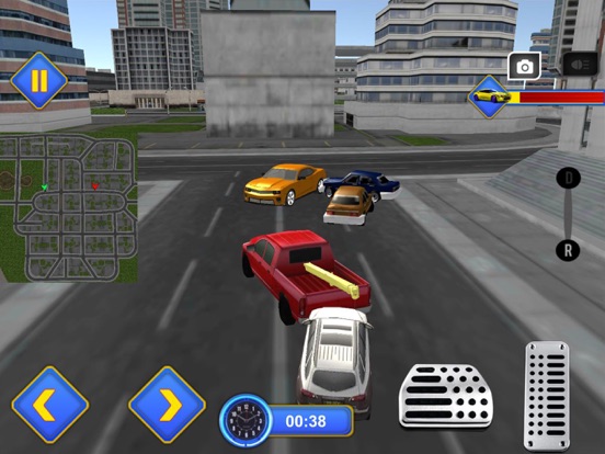 Car Gas Station on Highway iPad 应用截图