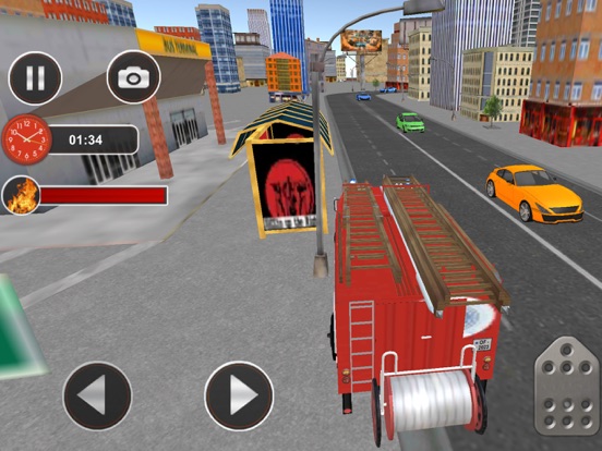 Fire Man City Rescue 2017 iPad  스크린샷