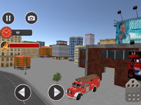 Fire Man City Rescue 2017 iPad  스크린샷