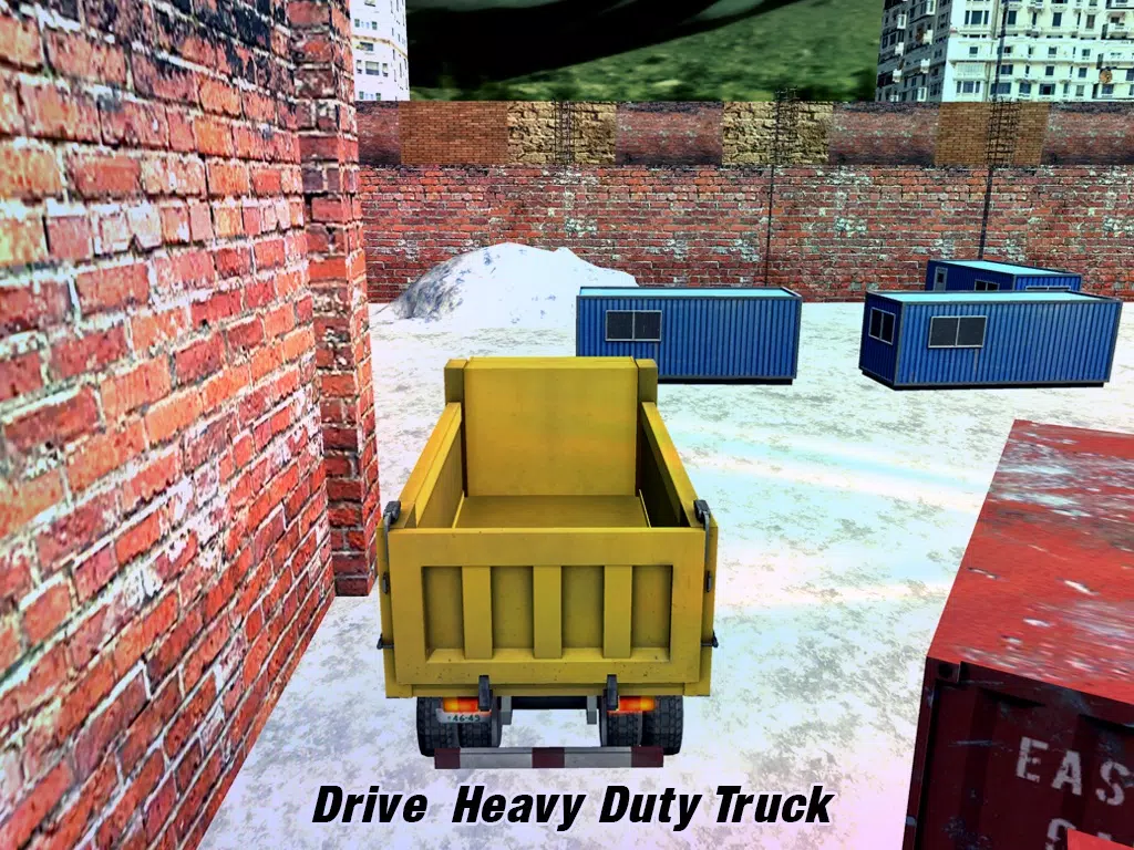 Extreme Snow Excavator Tractor Simulator 3D Game – Heavy Dump Truck and Loader Machine iPad Screenshots