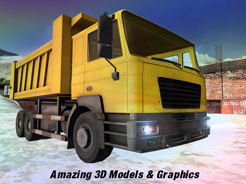 Extreme Snow Excavator Tractor Simulator 3D Game – Heavy Dump Truck and Loader Machine iPad Screenshots