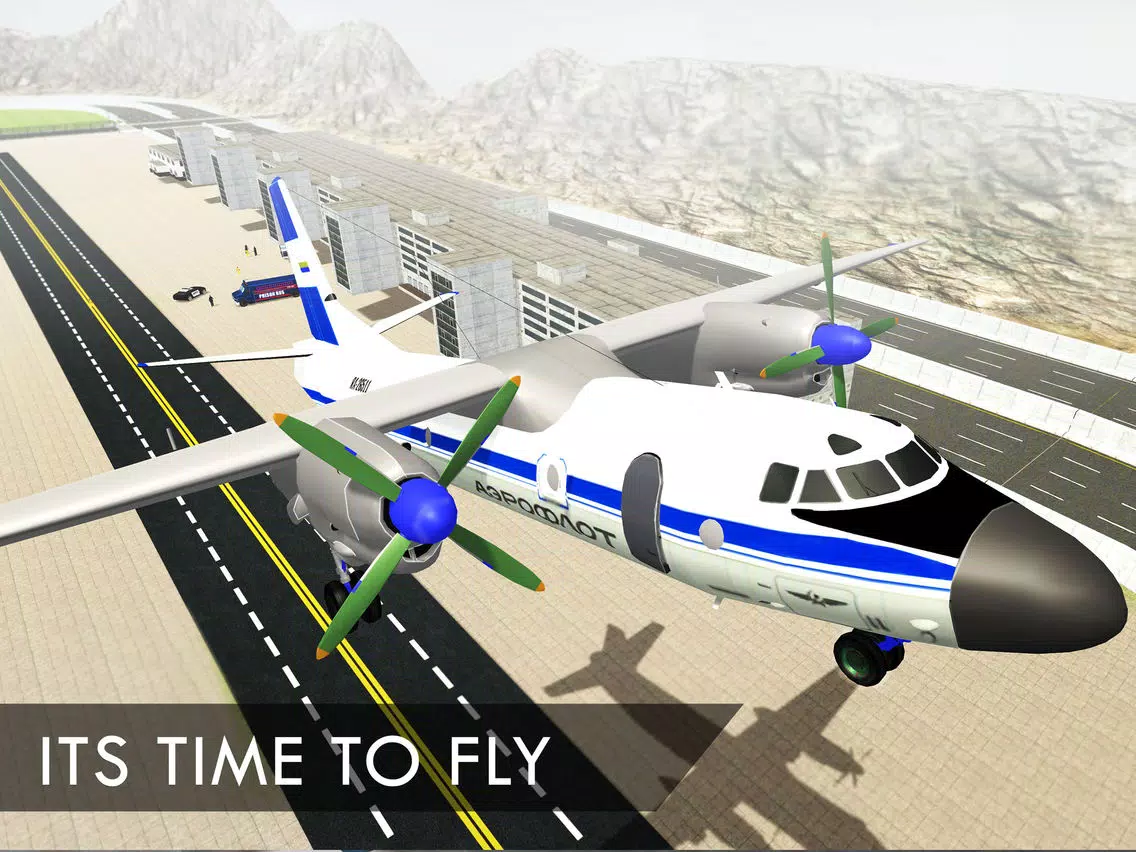 Jail criminal transport plane - flight mission iPad Screenshots