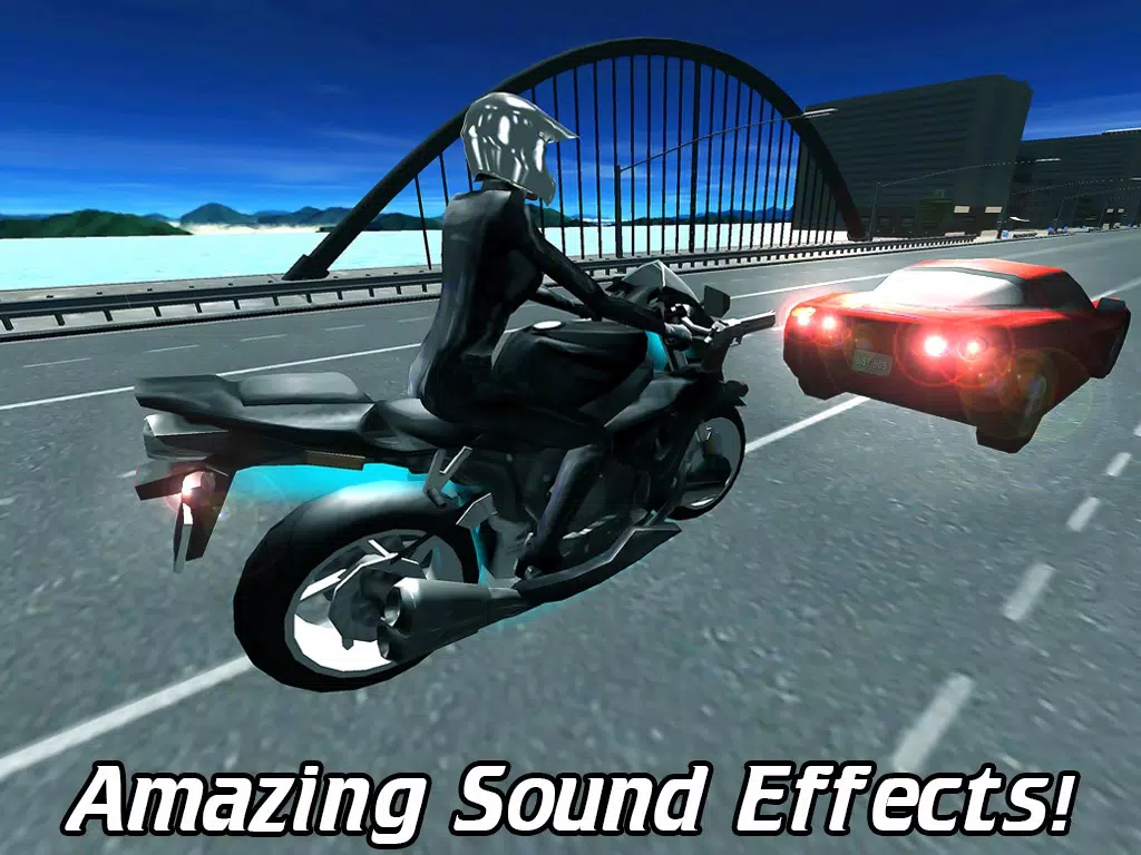 Police Bike Racing Simulator 3D – Chase & Shoot Crime Town Street Robbers Cars as an police moto driver iPad  Ekran Görüntüleri