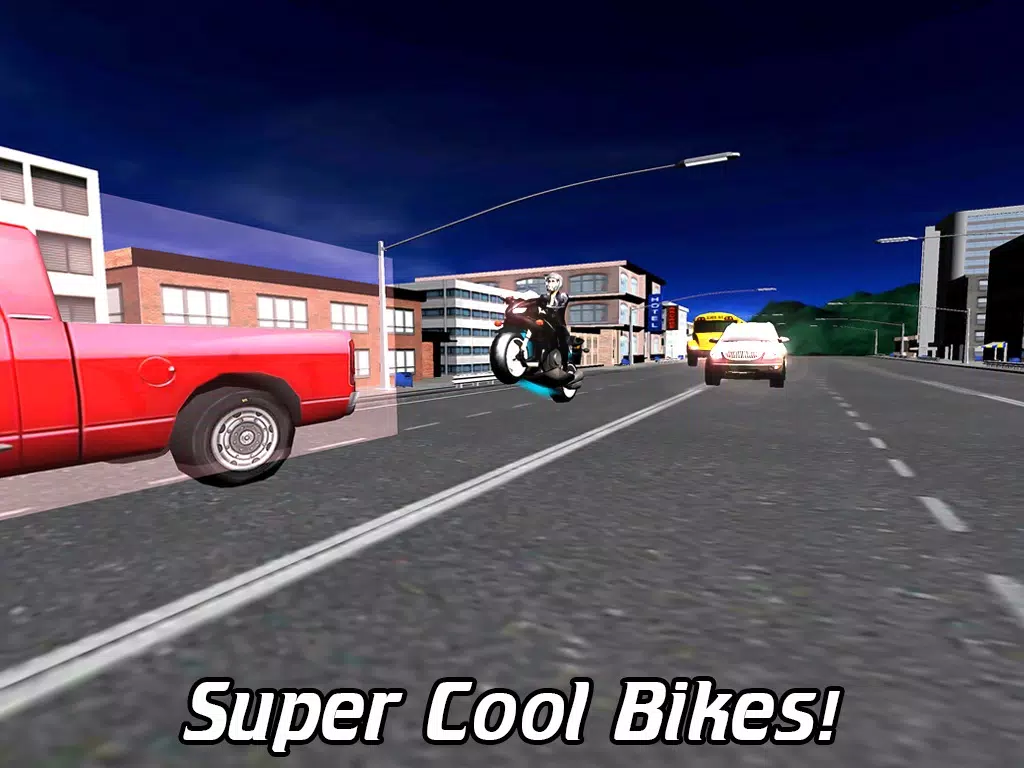 Police Bike Racing Simulator 3D – Chase & Shoot Crime Town Street Robbers Cars as an police moto driver iPad  Ekran Görüntüleri